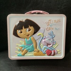 The Tin Box Company Dora The Explorer Let’s Make Wishes Come True Tin Box